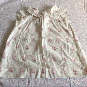 Bonpoint - Floral Cream Dress